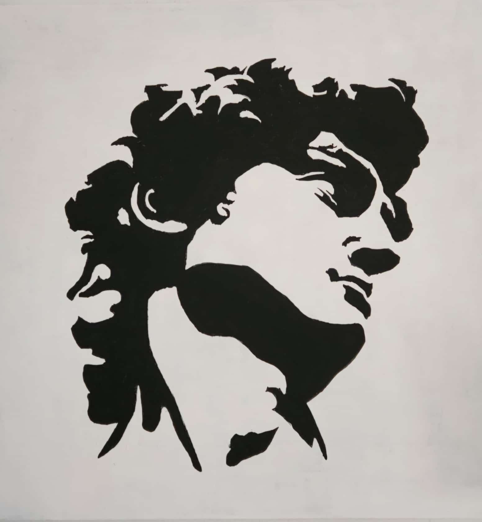 ArteDiAlina.com painting: Buonarroti's shadows (da&nbsp;Catrame)